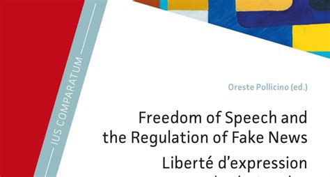 judical watch fake news|Freedom of Speech and Regulation of Fake News .